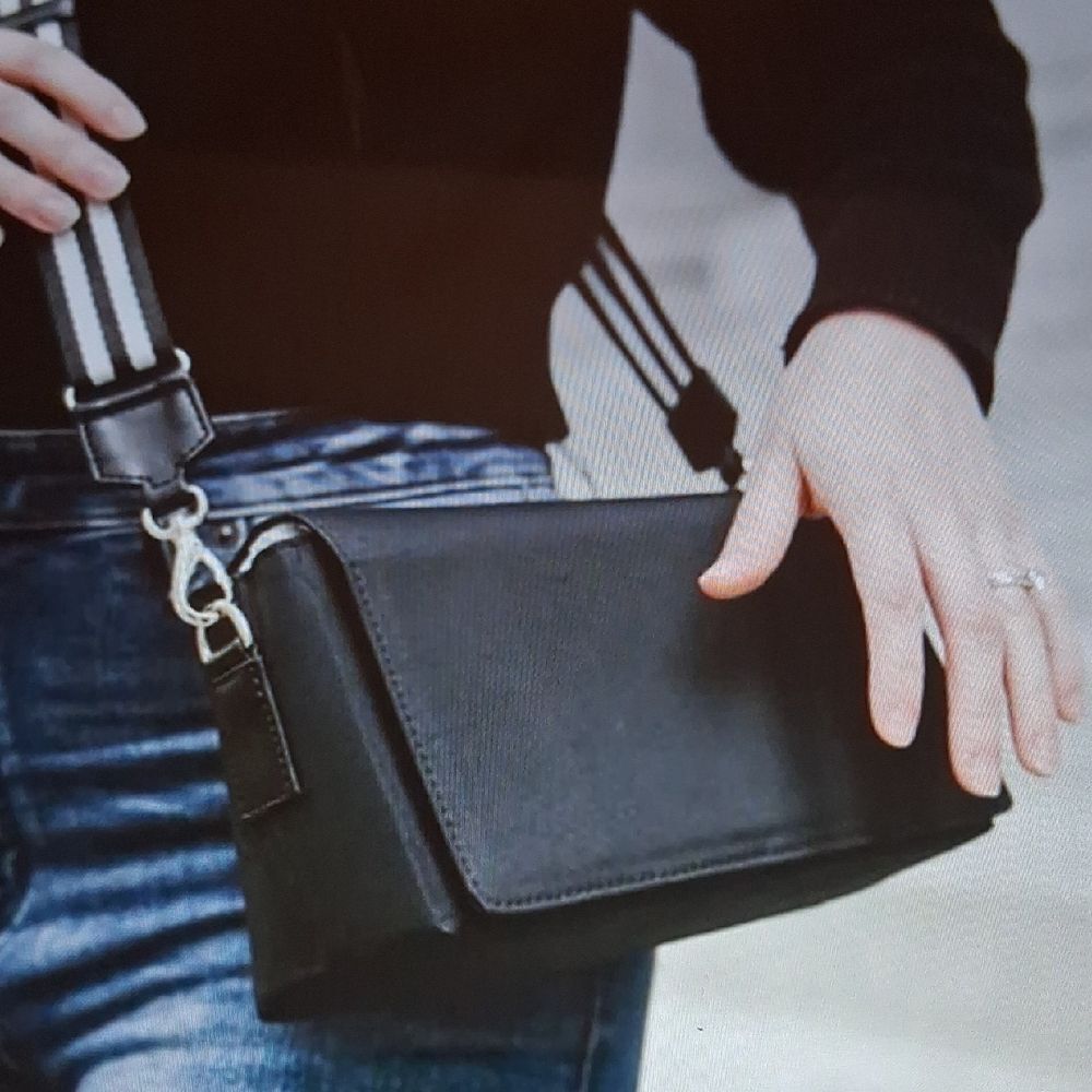 ToteSavvy Crossbody Changing Bag Black With All Original Packaging